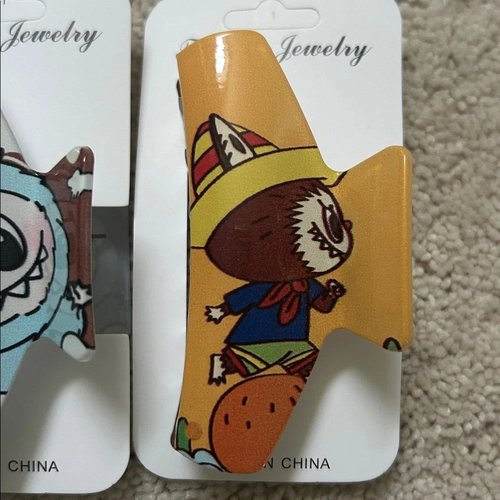 Labubu Inspired Hair Clips | 3 Pack